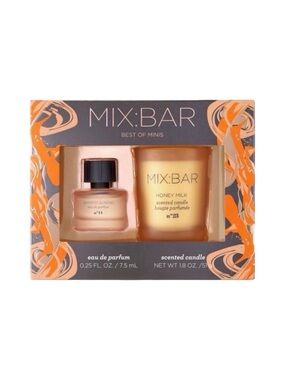 MIX:BAR Best of Minis Whipped Almond EDP & Honey Milk Scented Candle